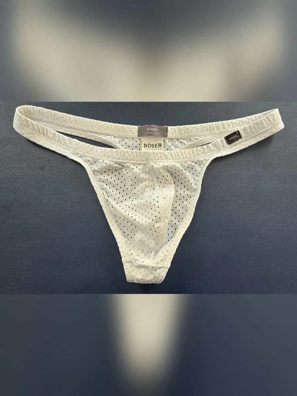 Böser Perforated Mens Thong Underwear